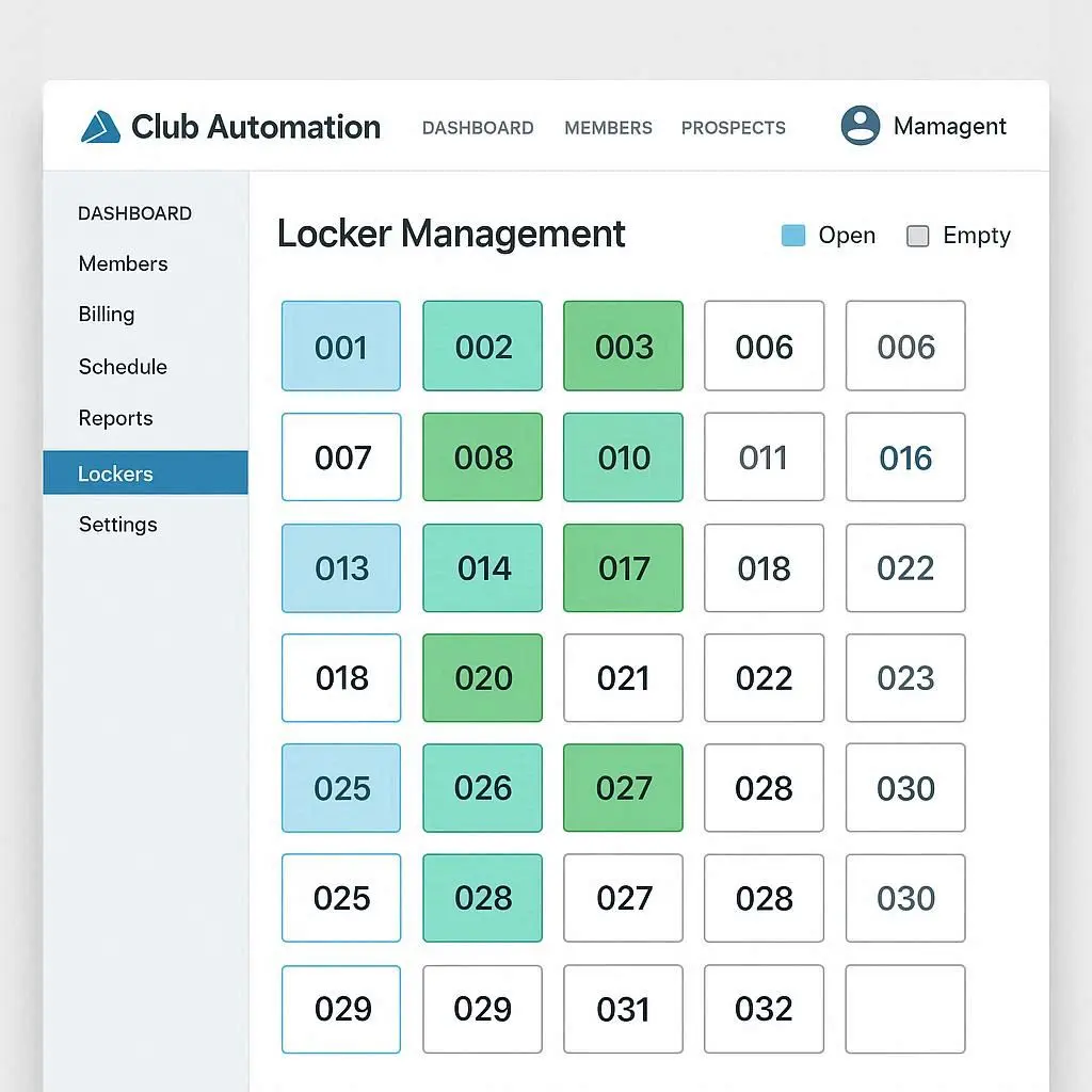 نرم افزار باشگاهی مدیریت کمد