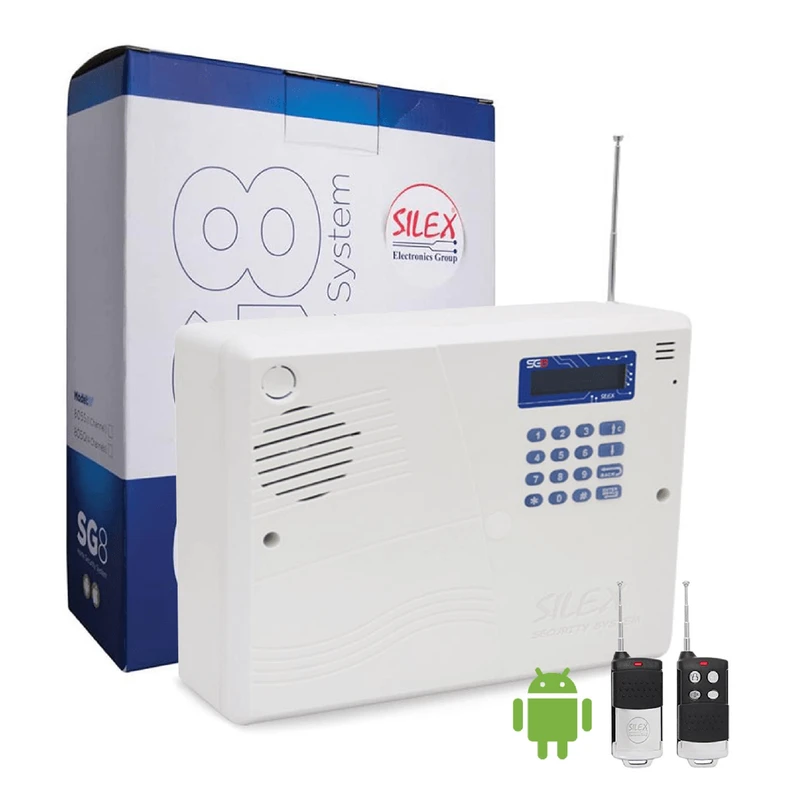 دزدگیر سایلکس silex sg8 s